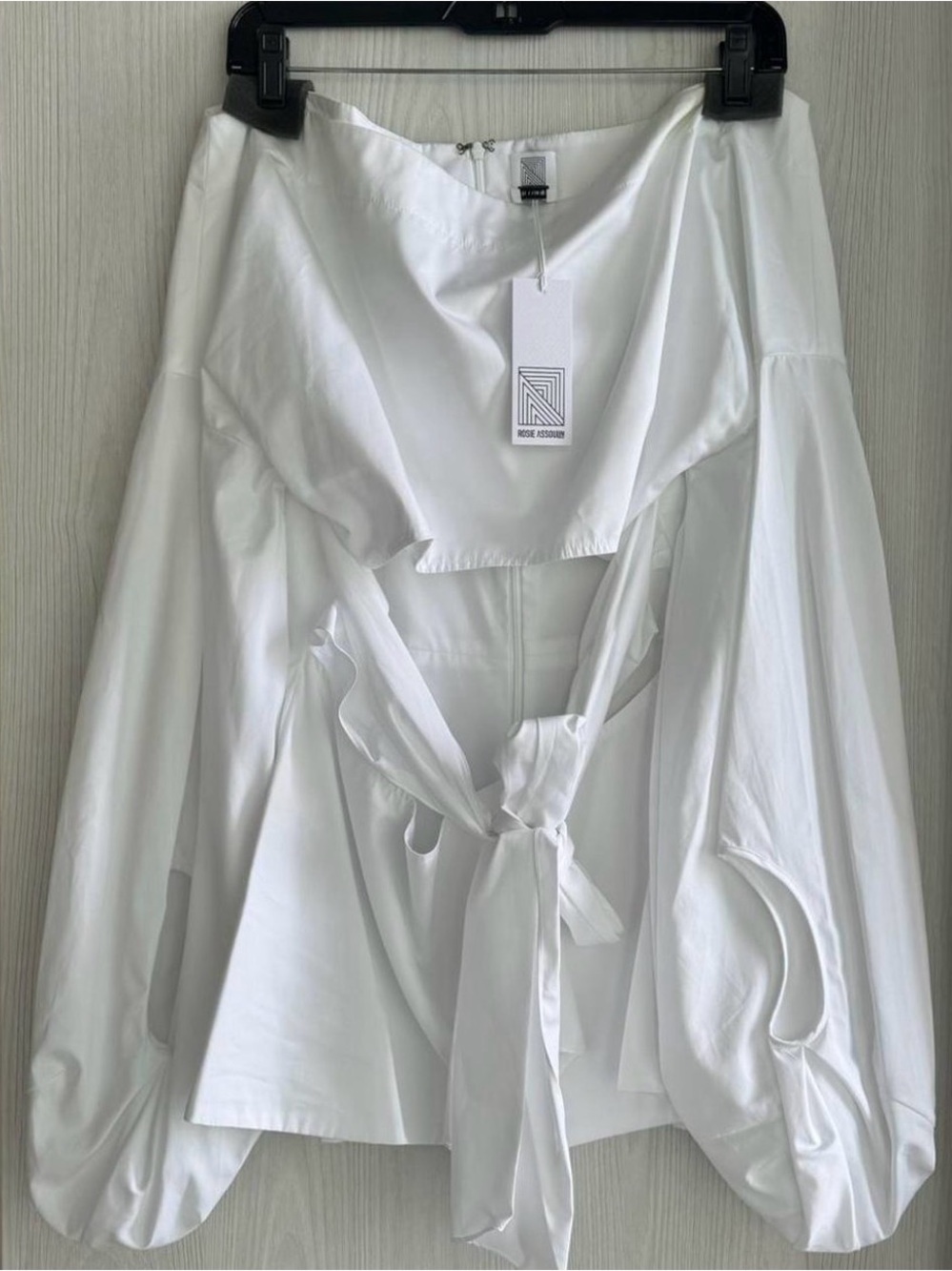 Rosie Assoulin Statement Bow Top – Brand New with Tags (Size L)